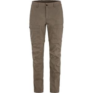 Fjällräven Дамски панталон със свалящи крачоли Fjällräven Women's Abisko Hybrid Trail Trousers Zip-Off Walking trousers - Suede Brown - размер 36 (EU) (110-1728-0212)