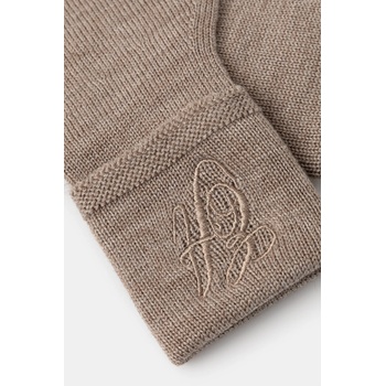 Emporio Armani Вълнени ръкавици Emporio Armani в бежово EW003131 AF19993 (EW003131.AF19993)