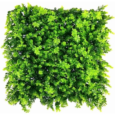 Umelý živý plot BUXUS MIX PREMIUM, 4ks dielce 50x50cm, plocha 1m2