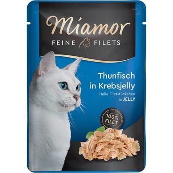 Miamor Feine Filets v želé tuniak v krabom želé 24 x 100 g