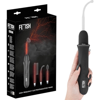 Wand Shock Therapy Fetish Submissive High Frequency Electrostimulation Elektrosex sada
