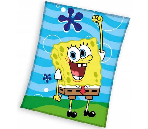 Carbotex · Detská fleecová deka SpongeBob