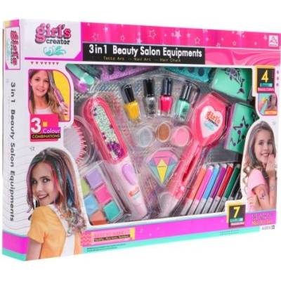 RKToys Kosmetická sada pro dívky Beauty Salon 3v1