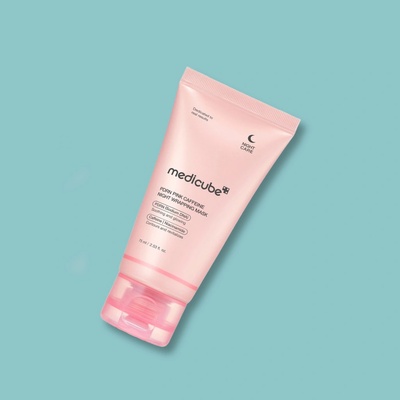 Medicube PDRN Pink Caffeine Night Wrapping Mask nočná maska s PDRN a kofeínom 75 ml