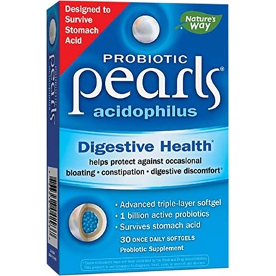 Enzymatic Therapy Probiotic Pearls Acidophilus 1 Billion [30 Гел капсули]