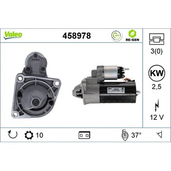 Startér VALEO 458978