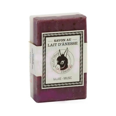 La Maison du Savon de Marseille Mýdlo s oslím mlékem DUO Mure-Musc/Lait d´anesse (moruše-pižmo/oslí mléko) 125 g