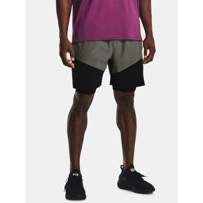 Under Armour UA Storm BTG Woven 2-in-1 Storm Shorts Šedá