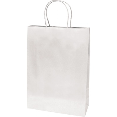 EUROCOM Подаръчна торбичка Eco Jumbo, 31x42x11cm, бяла (25412-А-БЯЛ)