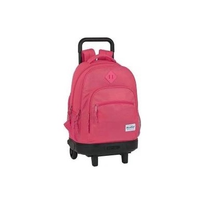 Black Fit8 Училищна чанта с колелца Compact BlackFit8 Розов