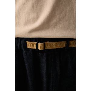 Aeronautica Militare къс панталон карго мъжки от лен (BE0280UCT04293) - answear - 371,41 лв