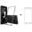 REMAX Стъклен протектор with soft edges + Case, Remax Crystal, for iPhone 7 Plus, White - 52228 (DE-52228)