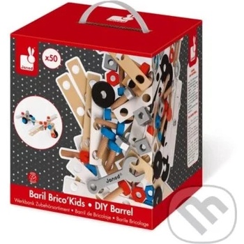 Janod BricoKids dětské nářadí a šrouby 50 ks