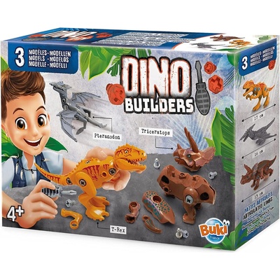 Buki Stavebnica troch dinosaurov