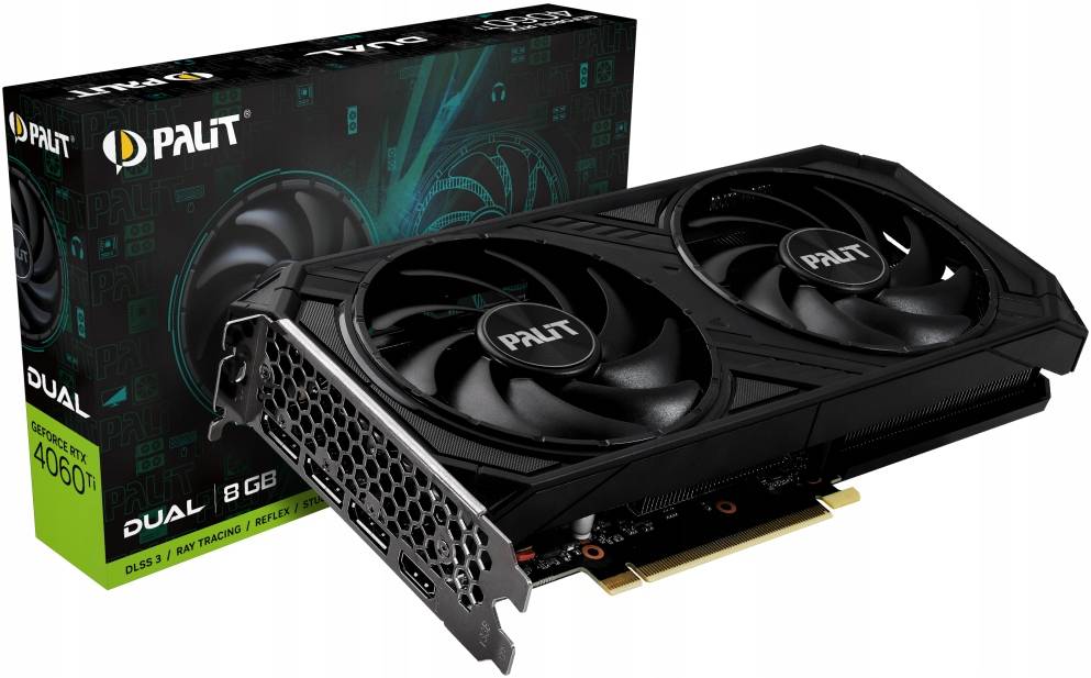 Palit GeForce RTX 4060 Ti Dual 8GB GDDR6 NE6406T019P1-1060D od 12