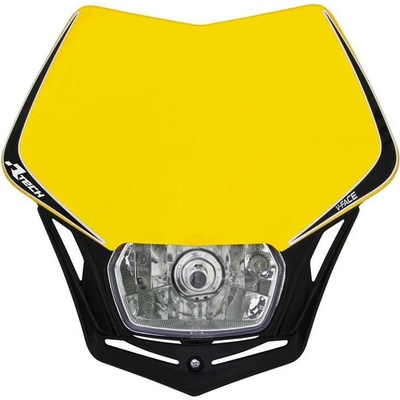 RACETECH (RTECH) přední světlo V-FACE barva žlutá/černá