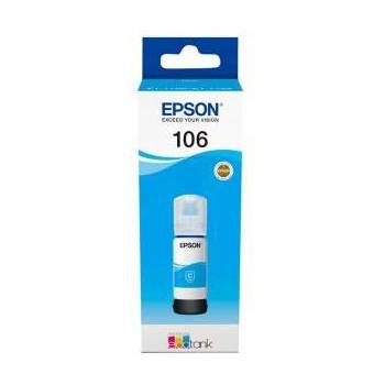 Epson Бутилка с мастило EPSON 106 EcoTank Photo, за L7160 и L7180, Cyan, C13T00R240
