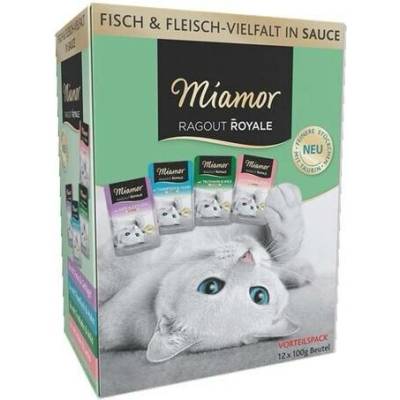 Miamor Ragout Royale s kuřecím kachním drůbežím a krůtím masem 12 x 100 g