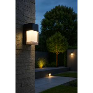  Led АПЛИК stella 9.5w 3000k 80x110x117mm ip54 bl (6251)