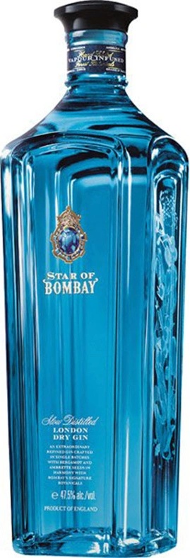 Star of Bombay London Dry Gin 47,5% 0,7 l (čistá fľaša) od