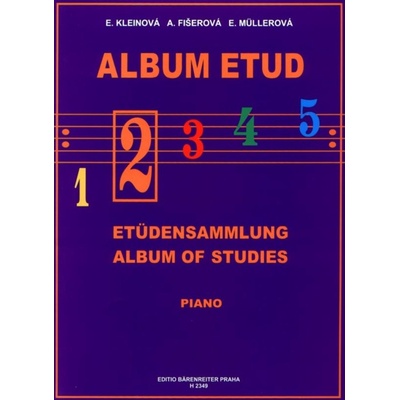 Album etud 2 - Eliška Kleinová, Alena Fišerová, Eva Müllerová