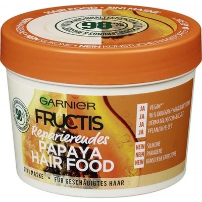 Garnier Fructis Възстановяваща маска с папая за увредена коса 390мл