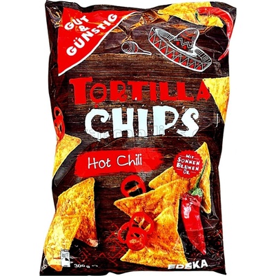 Edeka Chips Tortilla chilli 300g
