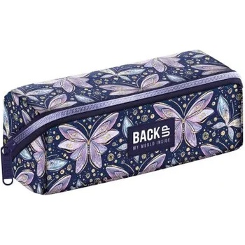 BackUP 7 K 04 Butterflies несесер с 1 цип