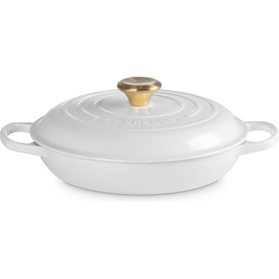 Le Creuset 21180260101441 Hrniec Gourmet Signature, 26 cm, biely