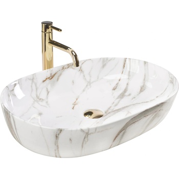 Rea Cleo 61 60,5x41 cm shiny white/stone (REA-U9656)