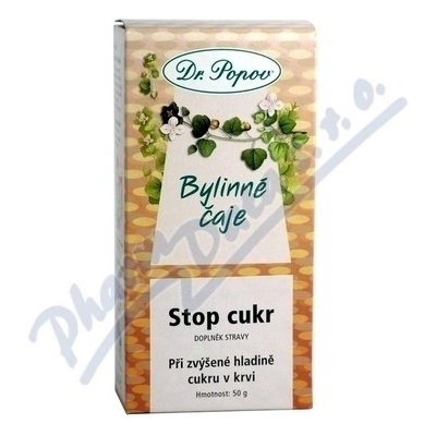 Dr.Popov čaj Stopcukr 50 g