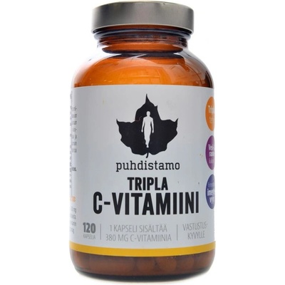 Puhdistamo Triple Vitamin C 120 kapsúl