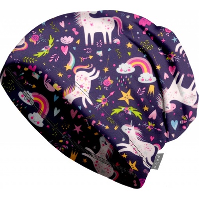 Unuo dětská čepice fleecová Homeless Jednorožci – Zboží Mobilmania