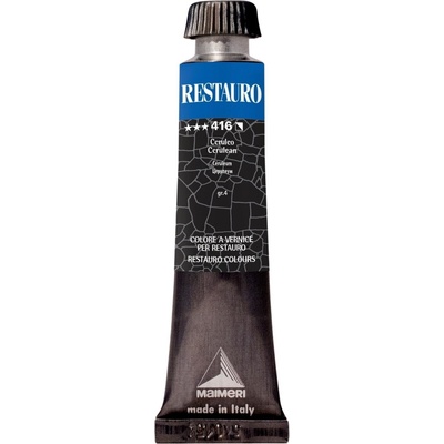Maimeri Varnish Restauro Боя за реставрация Cerulean 416 20 ml 1 бр (M3302416)