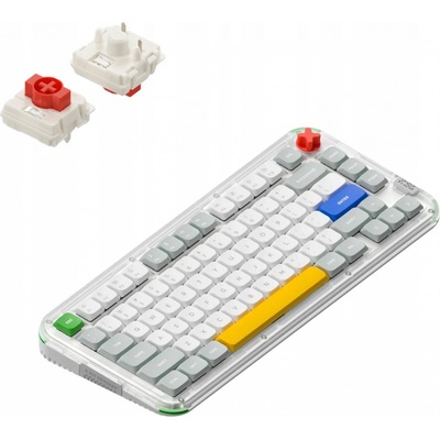 Nuphy Kick75 Low-Profile - Red Nano