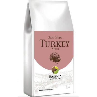 Bohemia Semi Moist Adult Turkey 2 kg