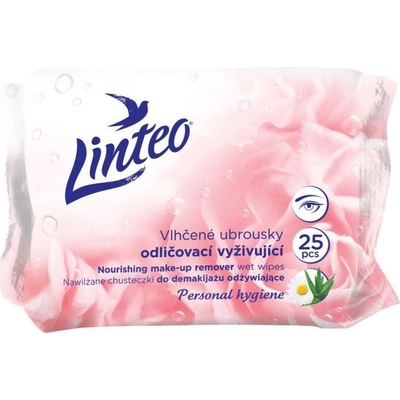 Linteo Satin vlhčené utierky odličovacie 25ks