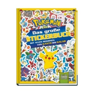 Pokémon: Das große Stickerbuch mit allen Regionen von Kanto bis Galar | Pokémon, Panini, Nina Kavelar (ISBN: 9783833242939)