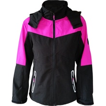 Sezon softshell bunda s kompasem růžová