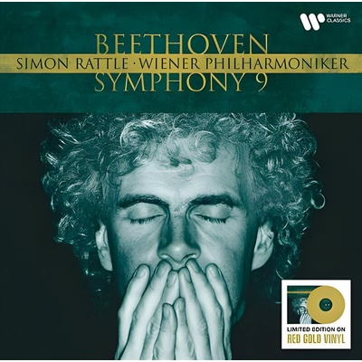 Beethoven - Symphony No. 9 - Simon Rattle/Wiener Philharmoniker (Red & Gold Coloured) (2 LP) (5054197813757)