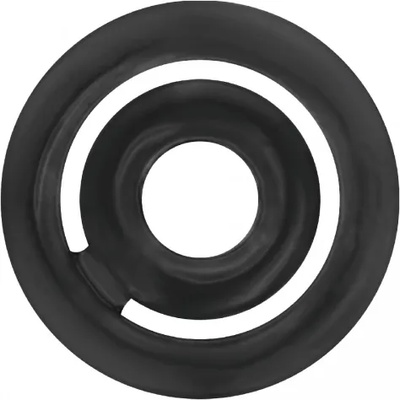 Addicted Toys Двоен пенис пръстен Addicted toys черен