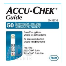 Accu Chek guide testovaci prouzky 50 ks