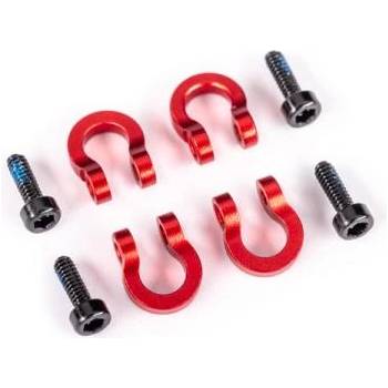 Traxxas D-образни алуминиеви броня червено анодирани (4)