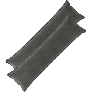 vidaXL Декоративна възглавница 2 бр. HOUTEN Тъмносиво 40 x 145 cm (934298)
