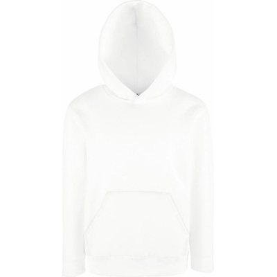 Fruit of the Loom F.O.L. Classic Kids Hooded Sweat white