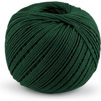 Bavlněná příze macrame Ø2 mm rozčesávací Varianta: 13 zelená tmavá, Balení: 1 ks 59025/151191/272321