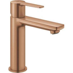 GROHE Lineare New - Смесител за умивалник с изпускателен клапан Push-Open, матиран Warm Sunset 23106DL1 (23106DL1)