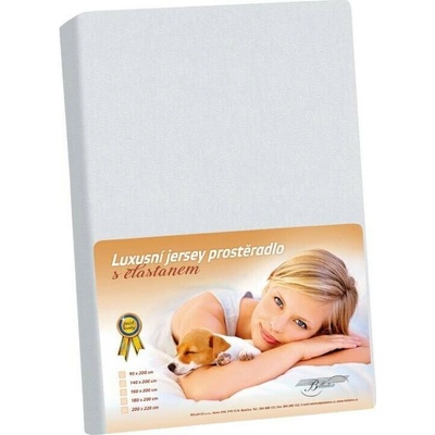 Bellatex plachta jersey svetlo sivá 140x200