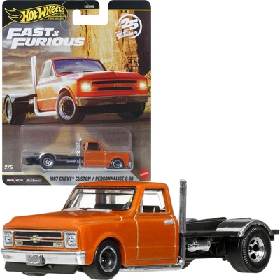 Mattel Hot Wheels Premium Fast and Furious 1967 Chevy Custom Personnalise C10