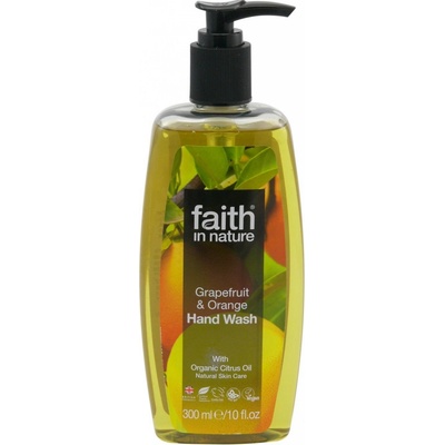 Faith In Nature tekuté mýdlo Grep a Pomeranč 300 ml